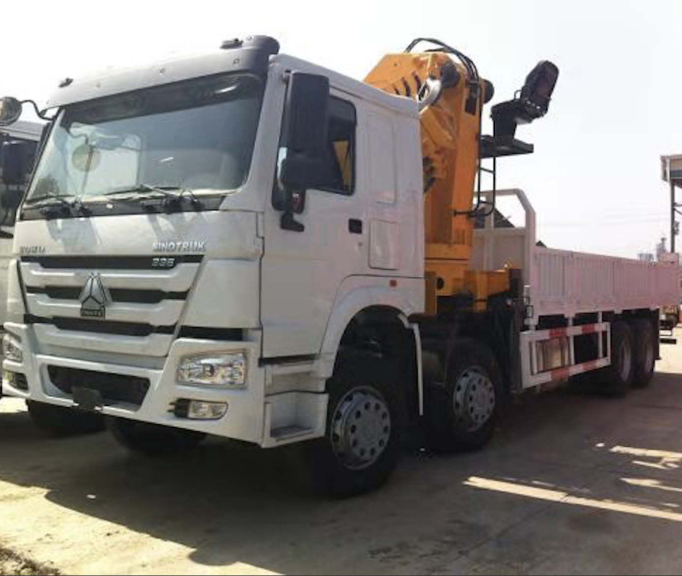 Howo Cargo 6t 10t 12t Truck Mount Crane