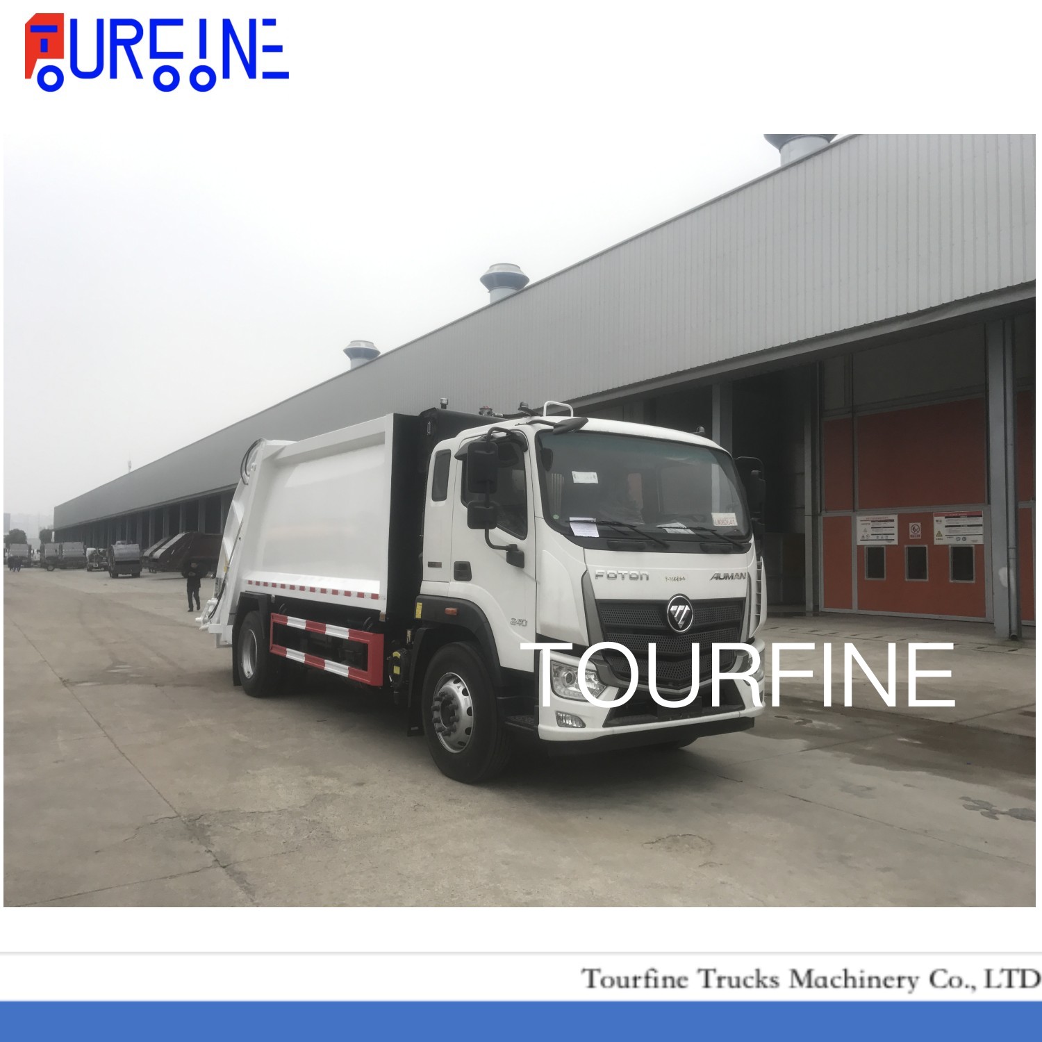 Foton 4×2 10cbm 15cbm 12 cubic meters Compression Garbage Truck for sale