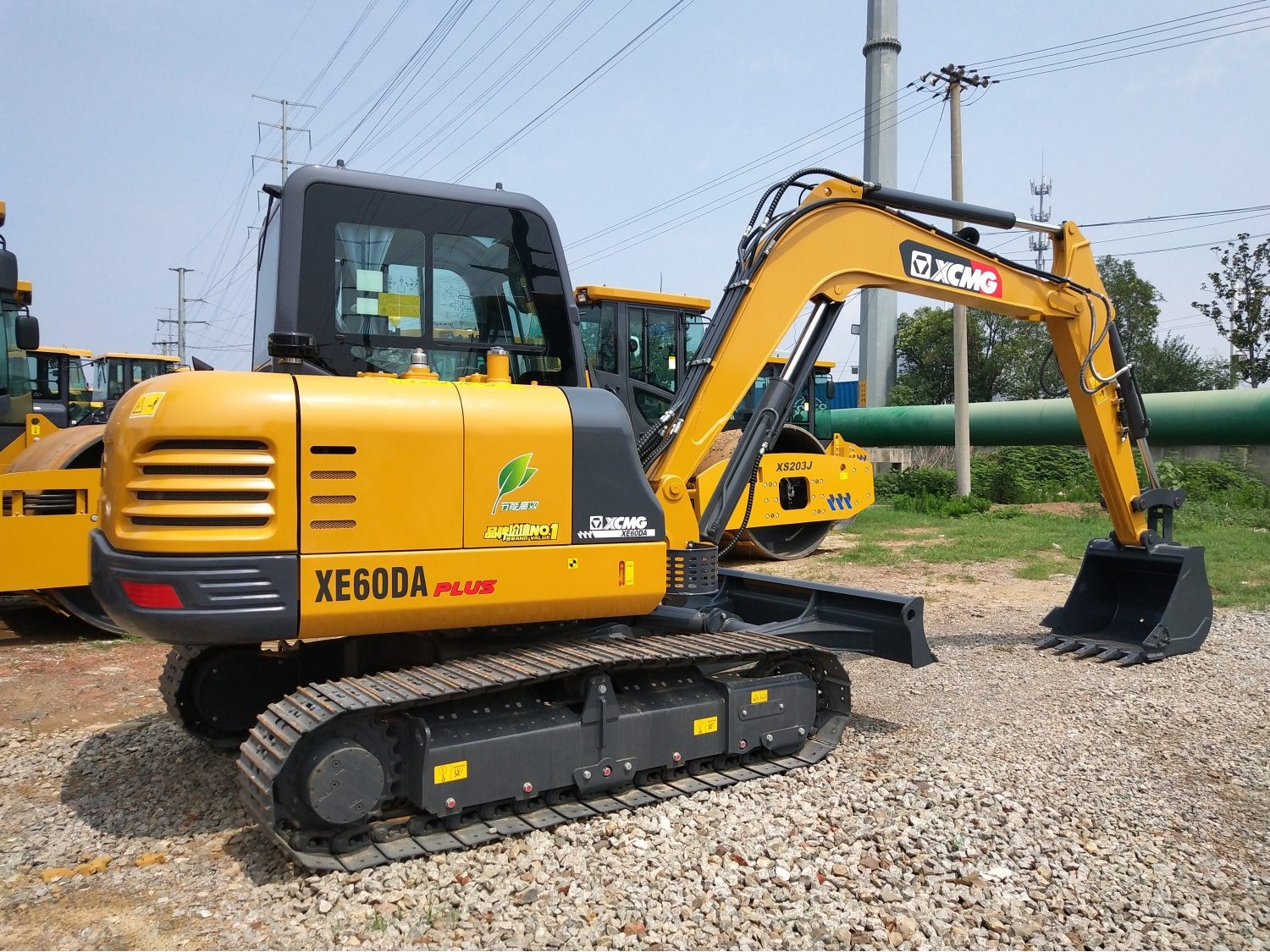 XCMG  6T XE60DA Hot sale Excavator