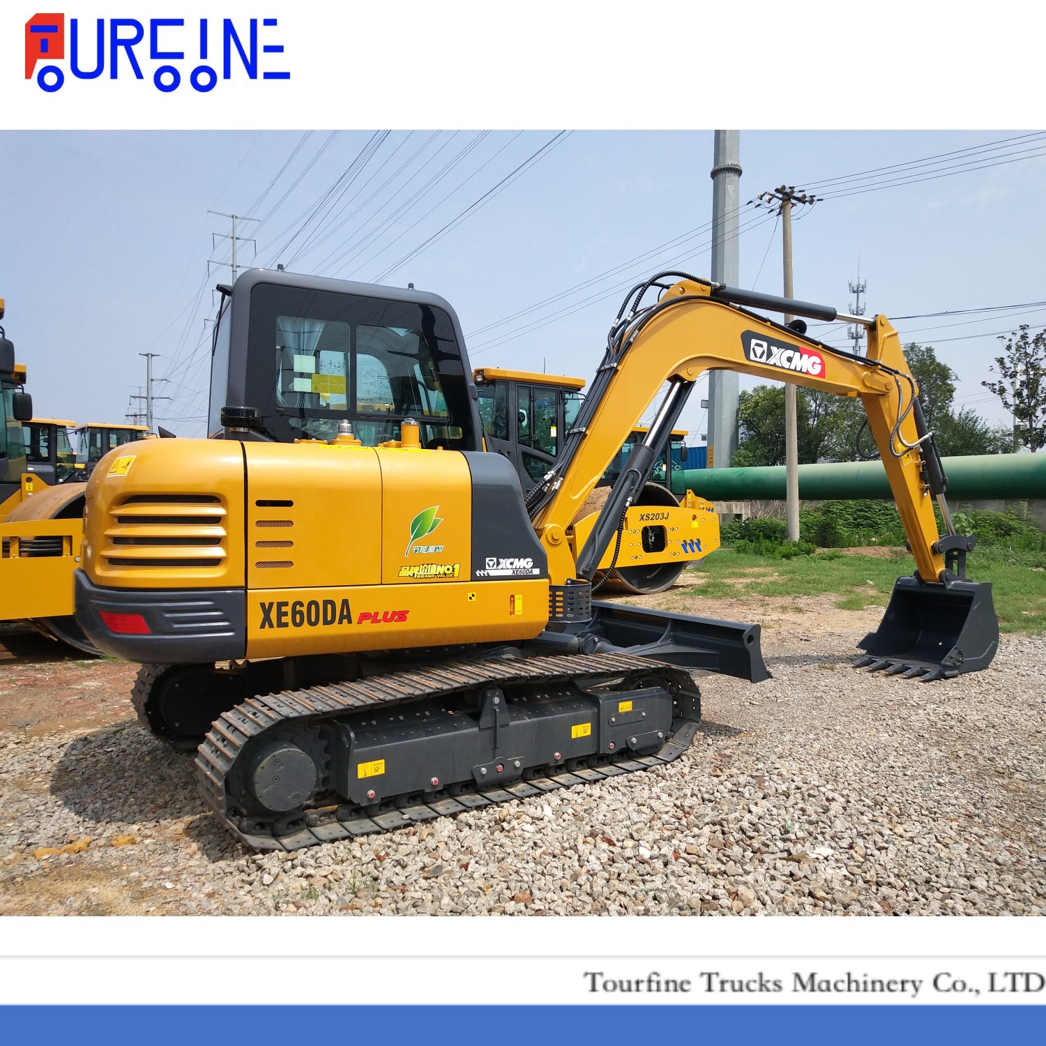 XCMG 6T XE60DA Hot sale Excavator