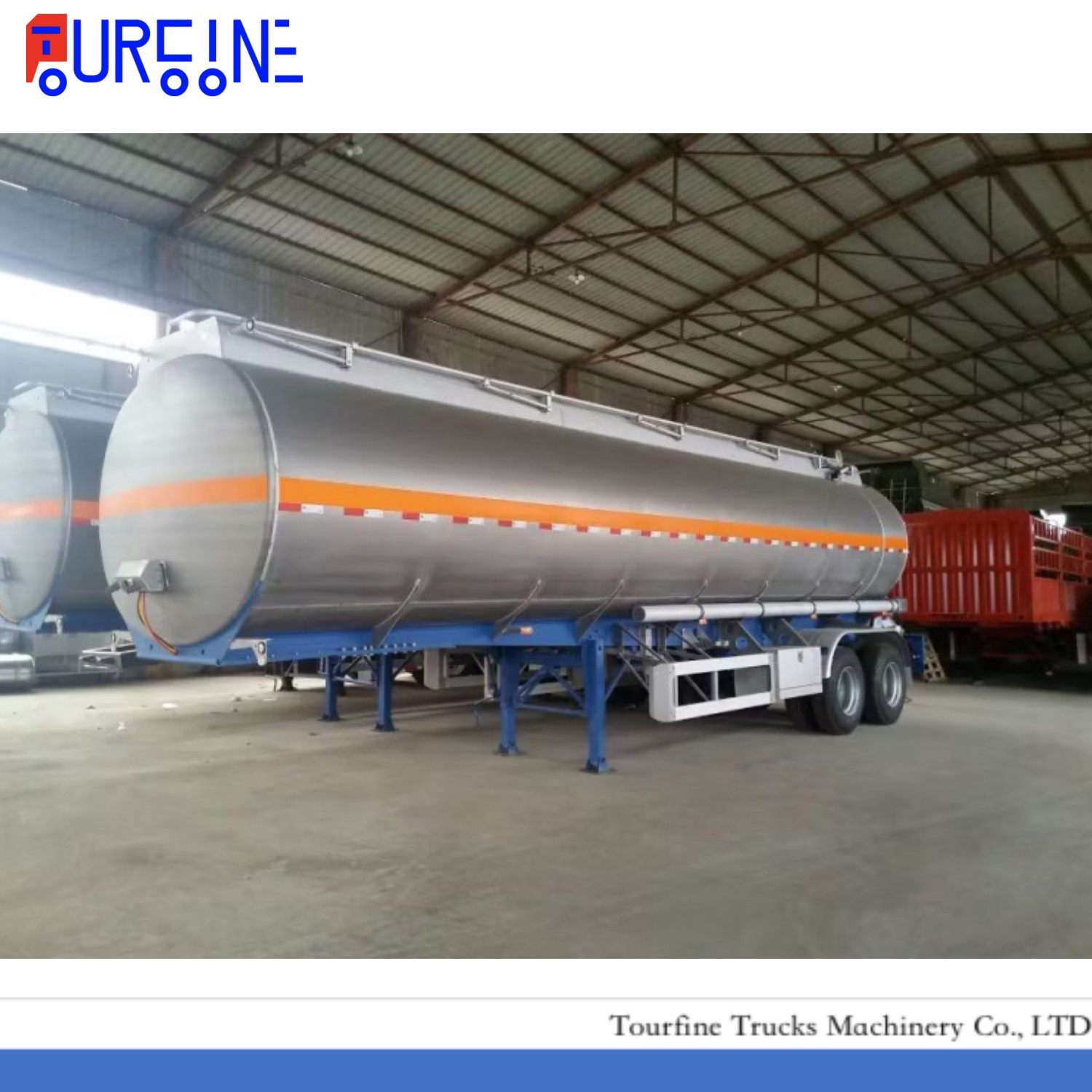 Hot sale 3 axle fuel tank 45000 Liters  fuel tanker semi trailer for sale