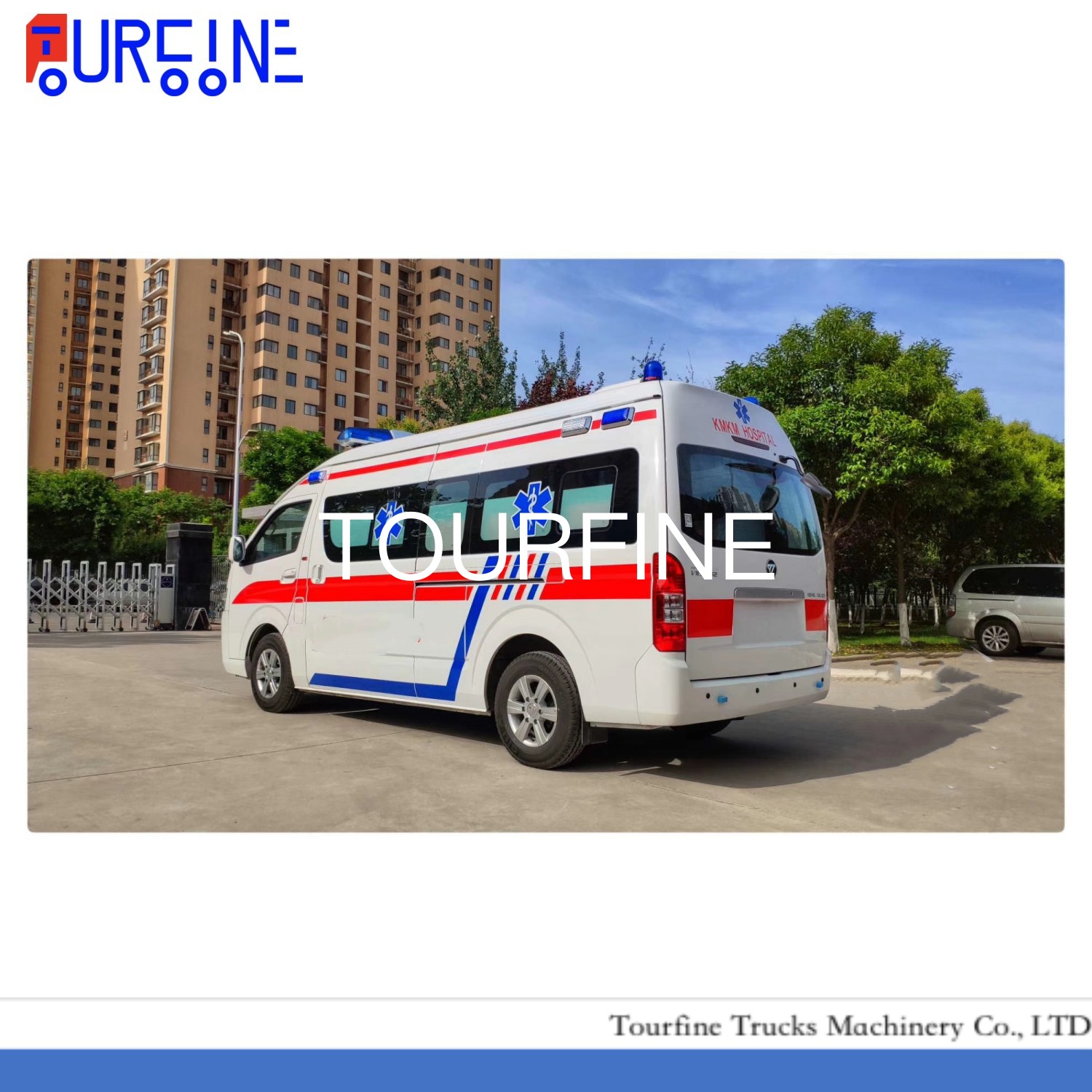 Emergence Vehicles Ambulance Car for Hospital in China Best Price
