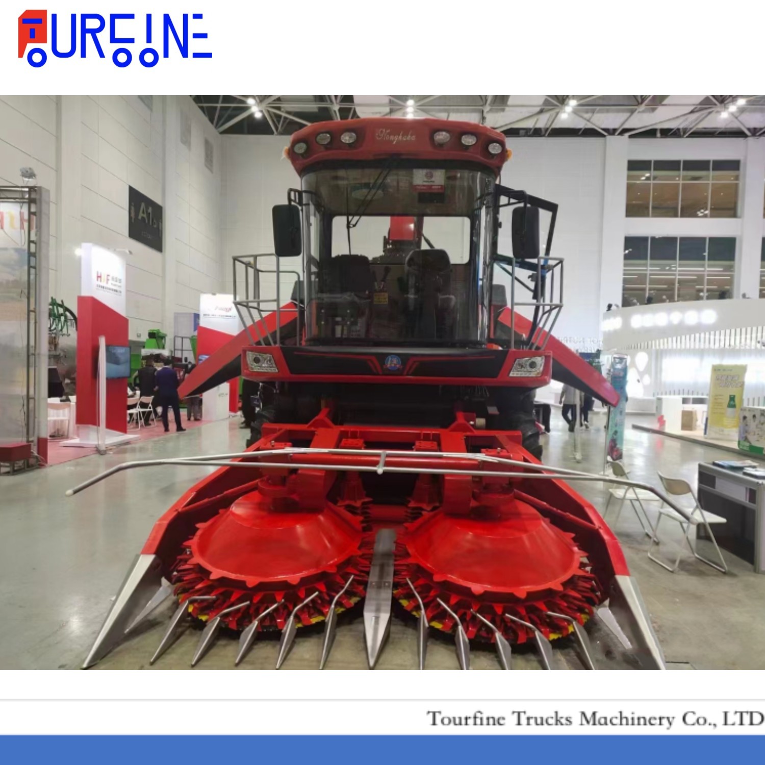 Grass cutter 4QZ-18A Corn forage harvester machine for sale for africa