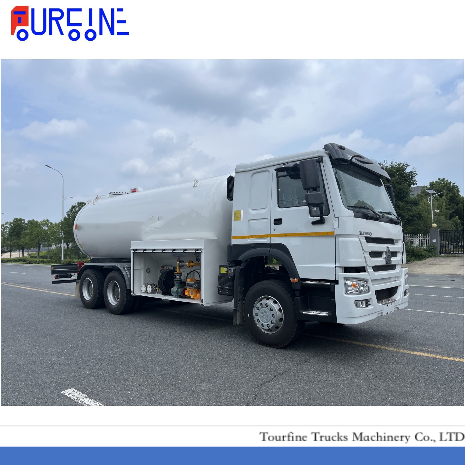 HOWO LPG 20000L 20CBM liquefied petroleum gas Tank truck