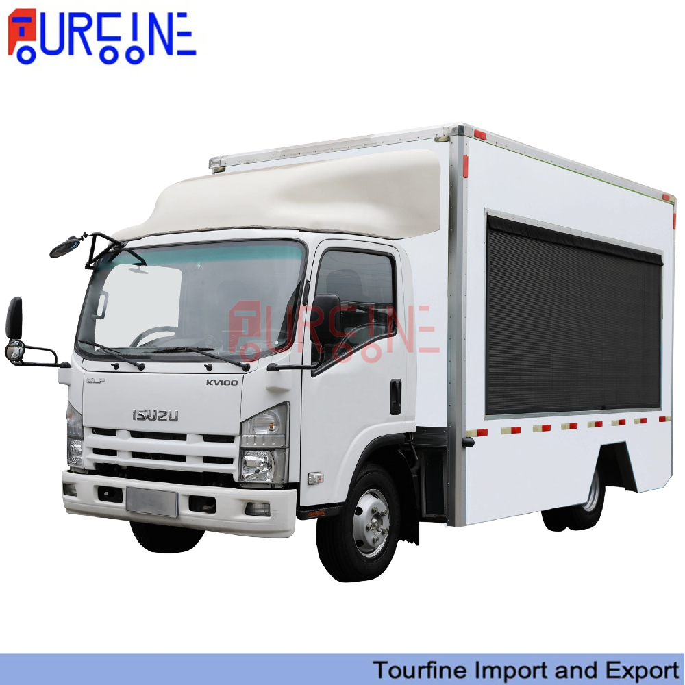 ISUZU KV100 4×2 Wheel LED Advertising Truck