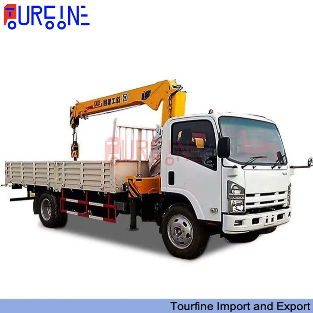 4×2 6 Wheel 700P ISUZU truck mounted crane truck price