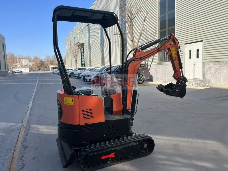 1 Ton 0.017cbm Mini Crawler Excavator with Retractable Tracks