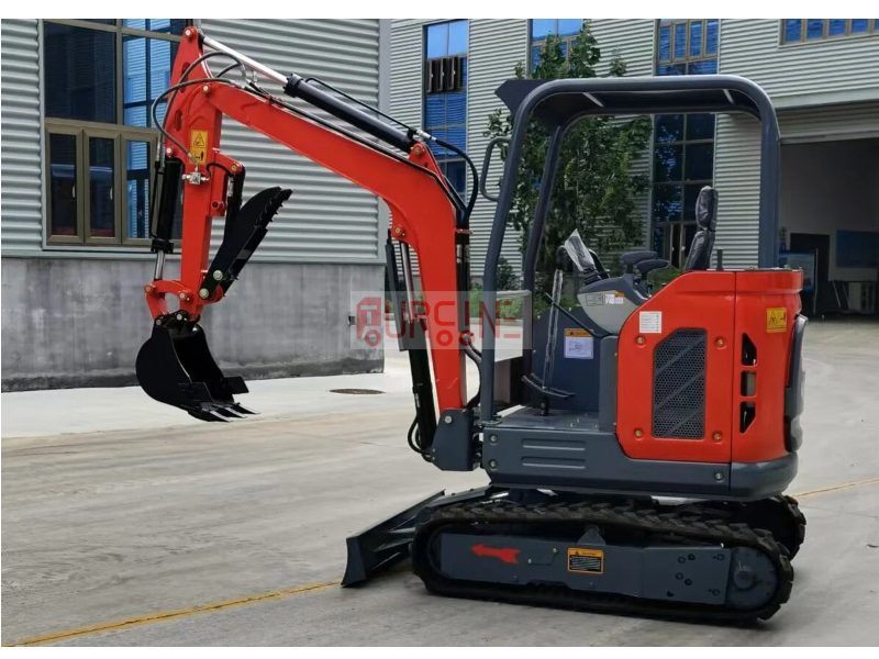 2.5 Ton 0.07cbm Capacity Compact Hydraulic Crawler Excavator for Small Spaces