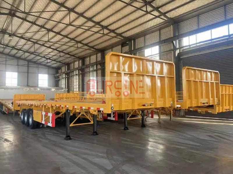 Superlink Semi Trailer Flatbed 40FT Container Truck Trailer