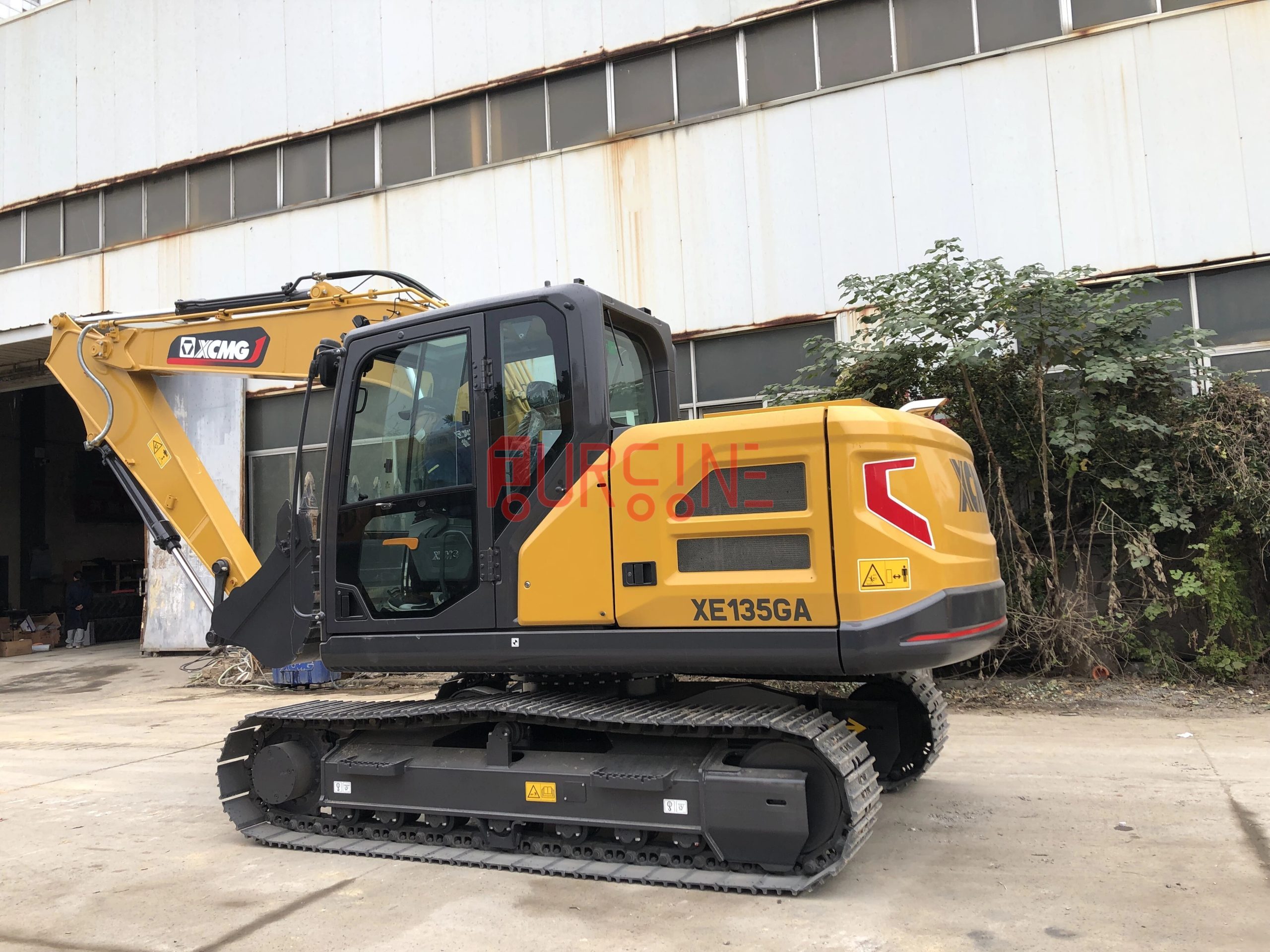 XE135GA 13.5ton with 0.61cbm Bucket Crawler Excavator