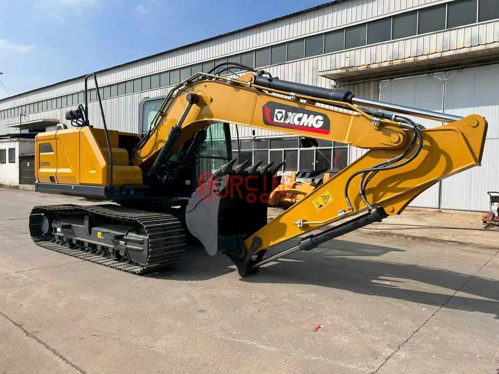 XE155GA 15tons Digger Crawler Excavator for Sale