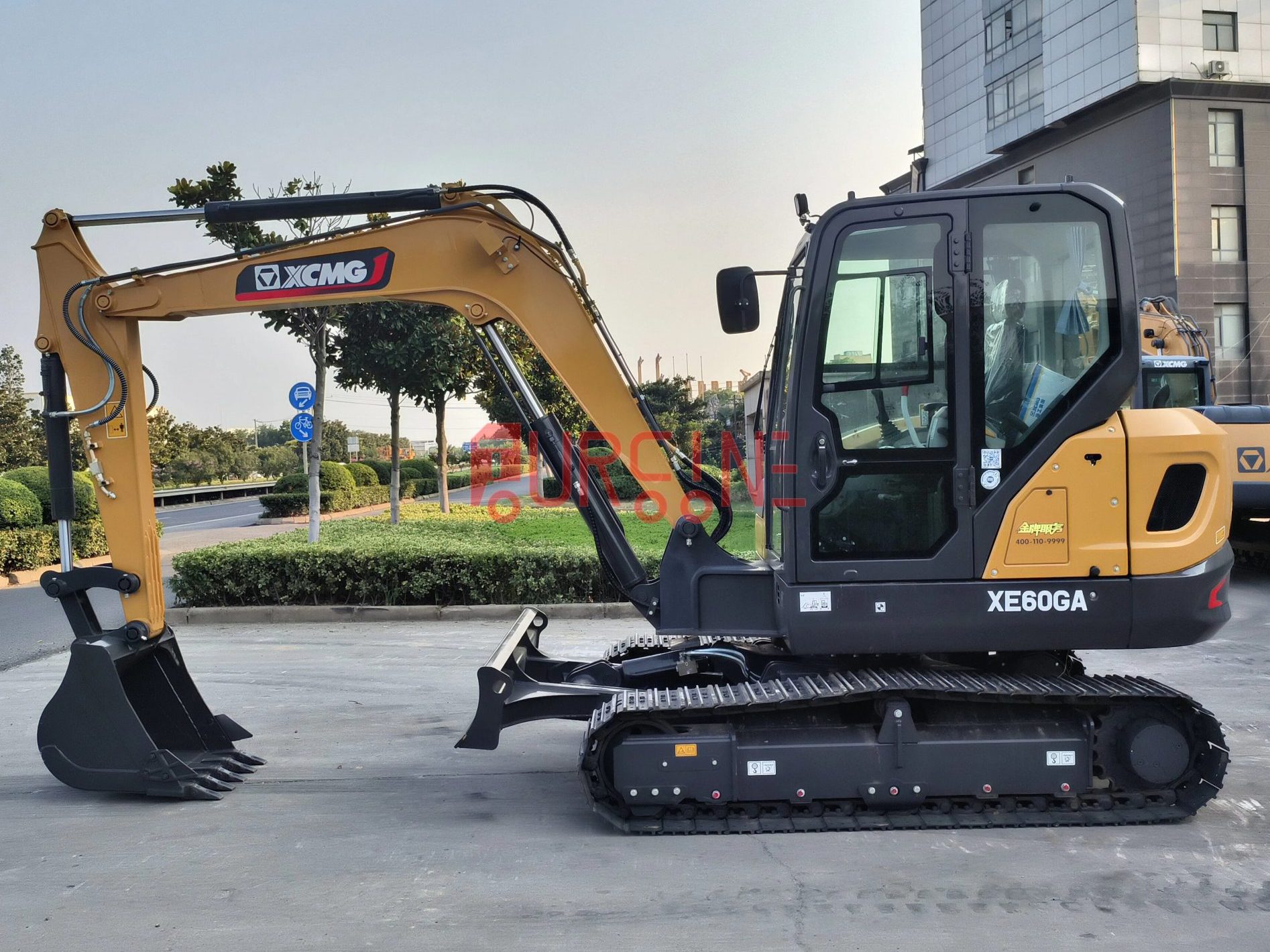 0.25m³ 6tons XE60GA Crawler Excavator for Sale