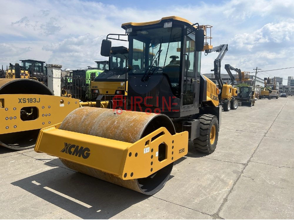 New 6Ton XCMG XS65 Road Roller Compactor for Sale